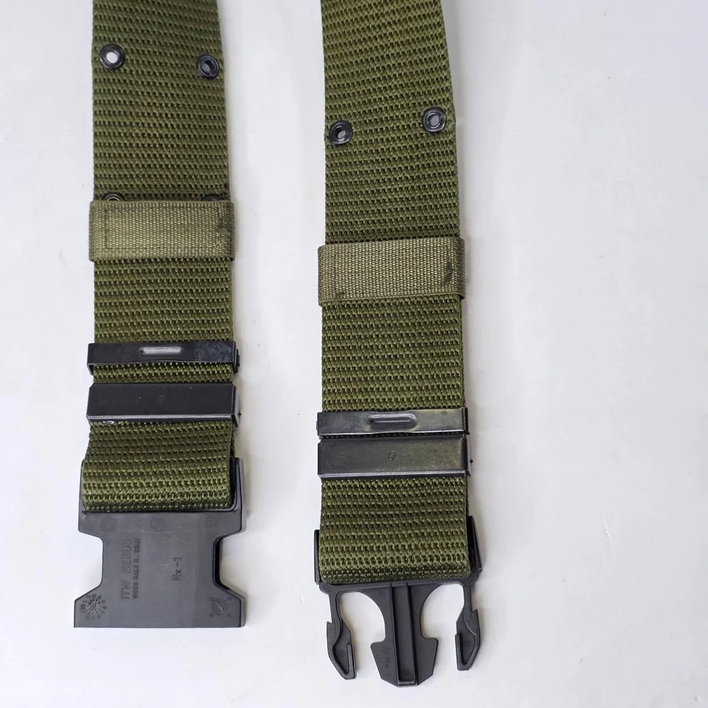 US Military ALICE LC-2 Nylon Individual Equipment Belt Olive Drab Medium 1992